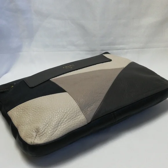 Fossil leather crossbody purse - Picture 5 of 11